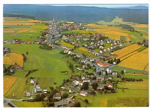 AK, Fuchsmühl Opf., Luftbildansicht, 1988