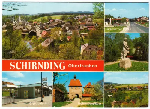 AK, Schirnding Oberfr., sechs Abb., um 1990