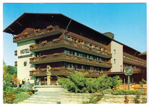 AK, Tittling Thurmansbang, Ferienhotel Dreiburgensee, 1998