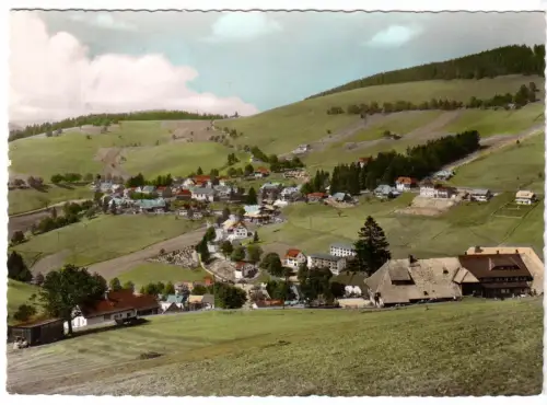 AK, Todtnauberg Schwarzwald, Gesamtansicht, 1969