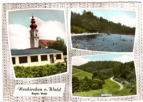 AK, Neukirchen v. Wald, Bayer. Wald, drei Abb., 1973