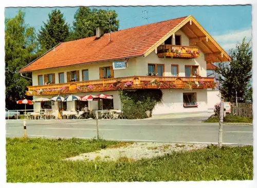 AK, Irschenberg Obb., Gasthaus und Pension H. und A. Niggl, um 1968