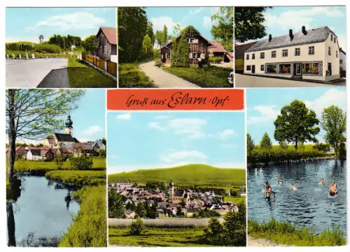 AK, Eslarn Opf, sechs Abb., 1967