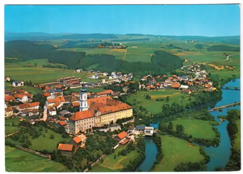 AK, Walderbach, Luftbildansicht, um 1977