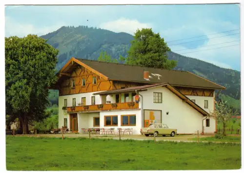 AK, Kleinholzhausen Bayer. Inntal, Gasthof und Pension Neiderhell, um 1980