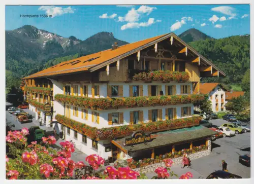 AK, Grassau an der Hochplatte, Gasthaus, um 1985