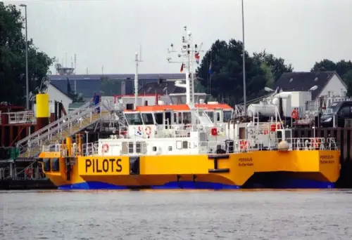 Echtfoto, Lotsenversetzboot "Perseus", 2011