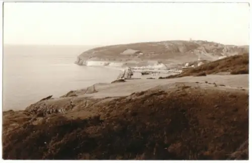 AK, Insel Bornholm, Hammerhafen, Gesamtansicht, um 1930