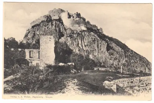AK, Singen Hohentwiel, Festungsruine Hohentwiel, 1902