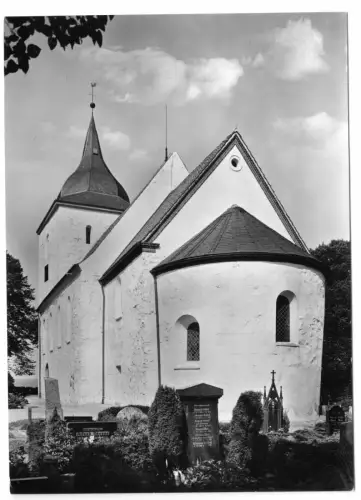 AK, Bosau in Holstein, Petri-Kirche, um 1970