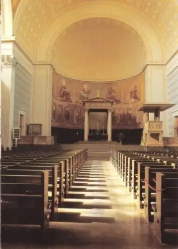AK, Potsdam, St. Nikolaikirche, Innenansicht 1, 1990