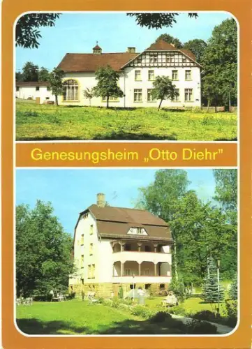 AK, Breitenbach, Kr. Zeitz, Heim "Otto Diehr", 2 Abb.