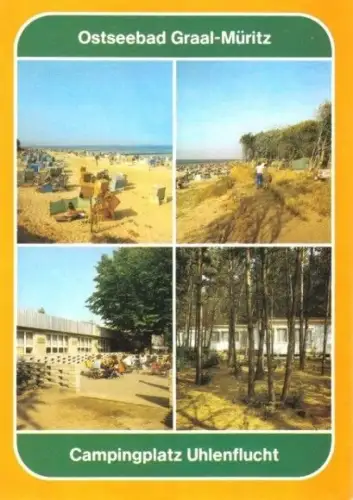 AK, Ostseebad Graal-Müritz, Campingplatz, 1987