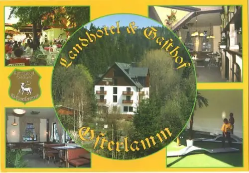 AK, Waschleithe, Gasthof "Osterlamm", 5 Abb., ca. 1995