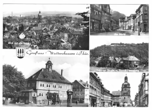 AK, Walterhausen Thür., fünf Abb., 1969