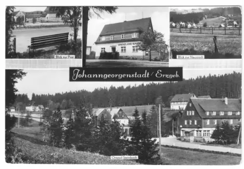 AK, Johanngeorgenstadt Erzgeb., vier Abb., 1973