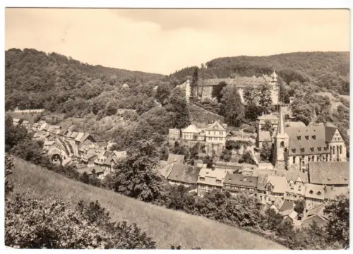AK, Stolberg Harz, Teilansicht vom Otto-Landmann-Weg, 1966