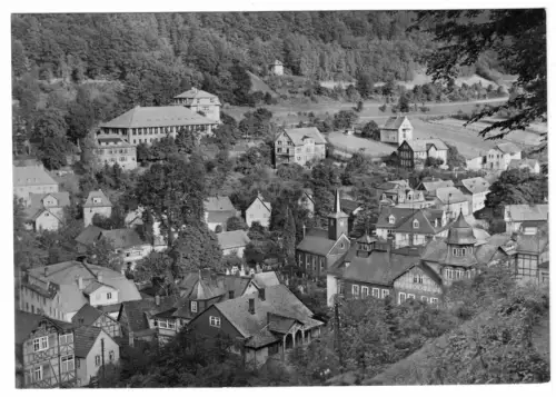 AK, Schwarzburg Thür., Teilansicht, 1971