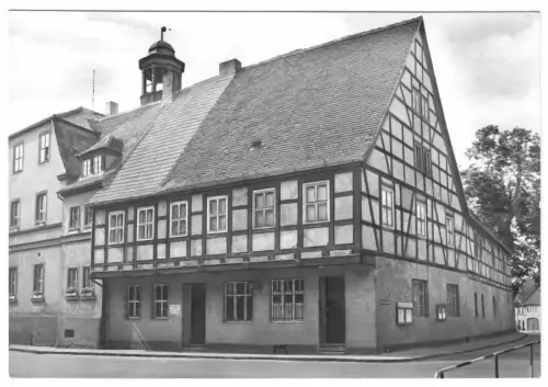 AK, Bad Düben Mulde, Die alte Post, 1978