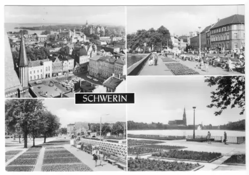 AK, Schwerin, vier Abb., 1974