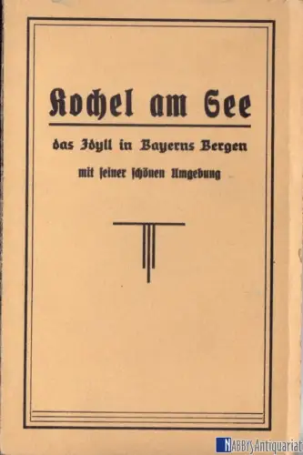 AK-Leporello, (10 AK), Kochel am See und Umgebung, um 1935