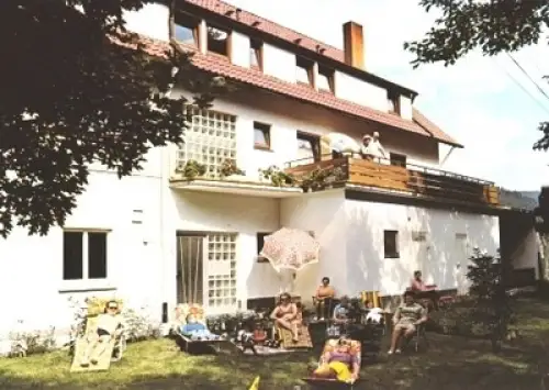 AK, Enzklösterle Schwarzw., Pension Flösserstube, 1970