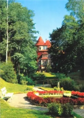 AK, Wirsberg, Frankenwald Sanatorium, um 1980