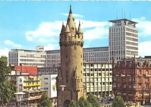 AK, Frankfurt M., EschenheimerTor, ca. 1968