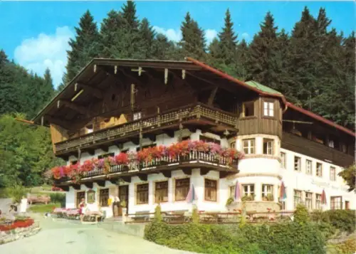 AK, Bayrischzell, Gasthof "Zum feurigen Tatzlwurm", V.1