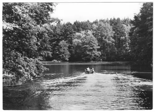 AK, Grünheide Mark, OT Alt-Buchhorst, Kiesschacht, 1965