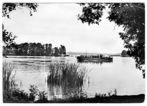 AK, Bad Saarow-Pieskow, MS "Scharmützelsee" am kleinen Werl, 1967
