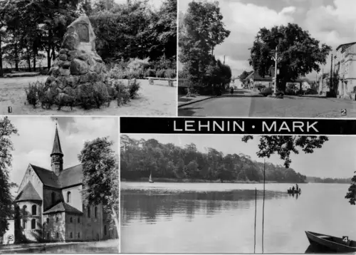 AK, Lehnin Mark, vier Abb., 1973