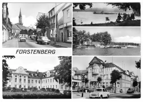 AK, Fürstenberg Kr. Gransee, fünf Abb., 1978