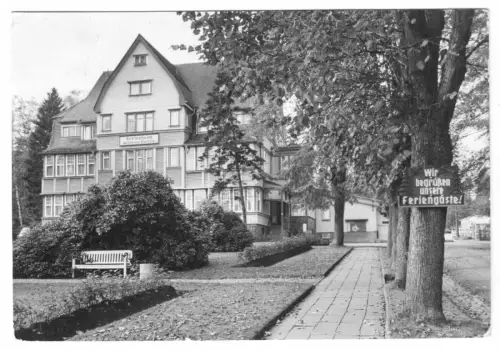 AK, Benneckenstein Harz, Ferienheim "Wilhelm Bahnik", 1984