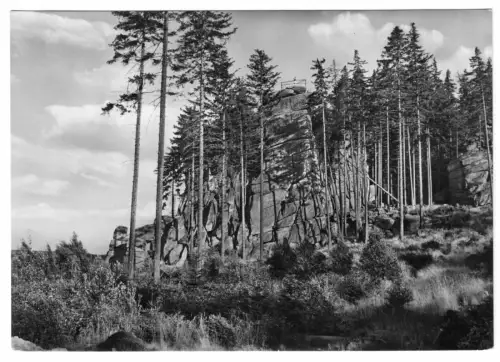 AK, Wernigerode Harz, Ottofels, 1964