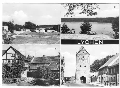 AK, Lychen, vier Abb., 1977