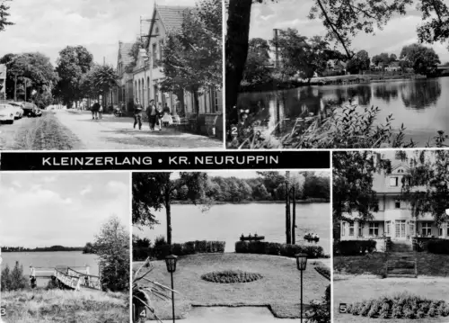 AK, Kleinzerlag Kr. Neuruppin, fünf Abb., 1975