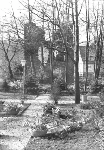 AK, Breitenbrunn Kr. Schwarzenberg, Parkanlage, 1978