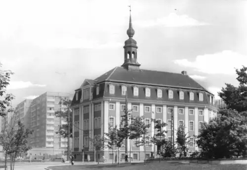 AK, Gera, Blick zum Museum, 1981