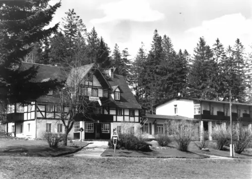 AK, Oberbärenburg Osterzgeb., FDGB-Vertragshaus "Helenenhof", 1982