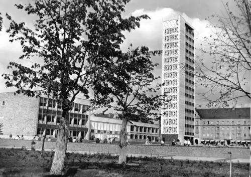 AK, Neubrandenburg, Haus der Kultur und Bildung, 1965