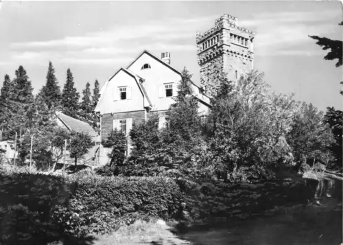 AK, Elgersburg Thür. Wald, Hohe Warte, 1964