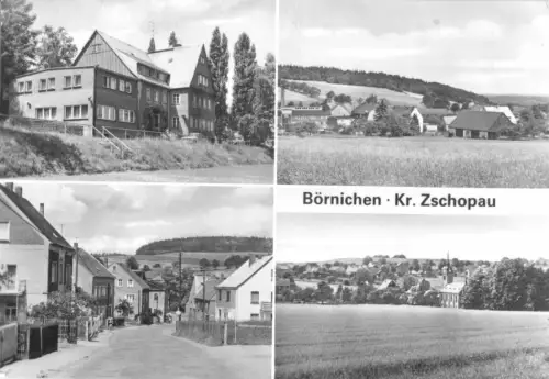 AK, Börnichen Kr. Zschopau, vier Abb., 1983