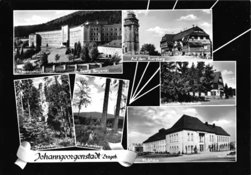 AK, Johanngeorgenstadt Erzgeb., sechs Abb., gestaltet, 1967