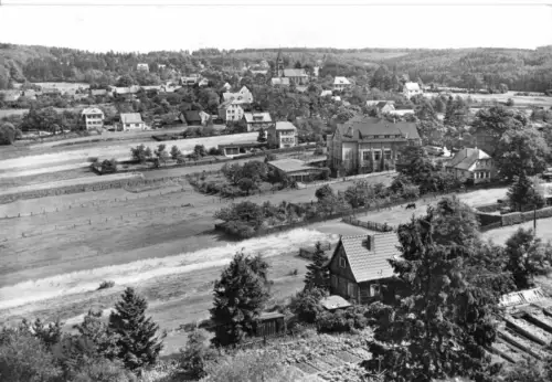 AK, Friedrichsbrunn Ostharz, Teilansicht, 1968