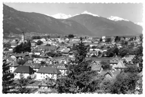 AK, Spittal - Millstättersee, Kärnten, Teilansicht, um 1965