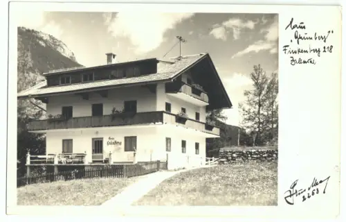 AK, Finkenberg, Zillertal, Tirol, Haus Grünberg, 1969