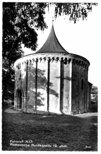 AK, Petronell, Niederösterreich, Romanische Rundkapelle, um 1965
