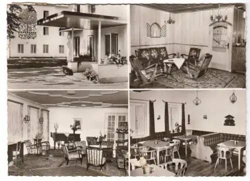 AK, Bad Tölz, Kurklinik Kaiserhof, vier Abb., 1968