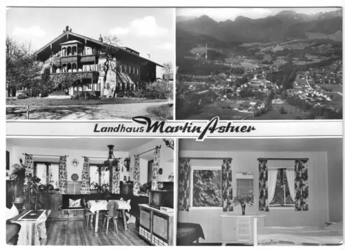 AK, Brannenburg Inn, Landhaus Martin Astner, vier Abb., 1971